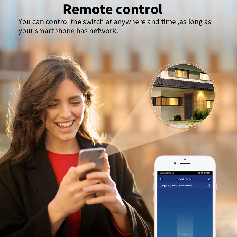 APP ζωής ενότητας διακοπτών διακοπτών Tuya 16A 10A Wifi έξυπνο έξυπνο χρονόμετρο ηλεκτρονόμων φωνής διακοπτών τηλεχειρισμού