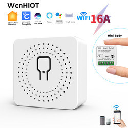 DIY MINI Homekit Wall Switch Button Modifier Relay Module Εργασία με tuya wifi app υποστήριξη φωνητικής λειτουργίας ελέγχου