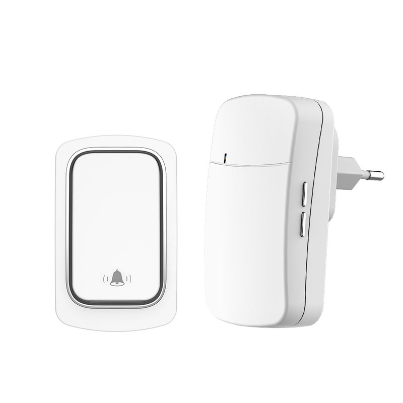 Βούλωμα Tuya τηλεοπτικό Doorbell της αμερικανικής ΕΕ UK μόνο - τροφοδοτημένο αδιάβροχο κουδούνι πορτών 150M