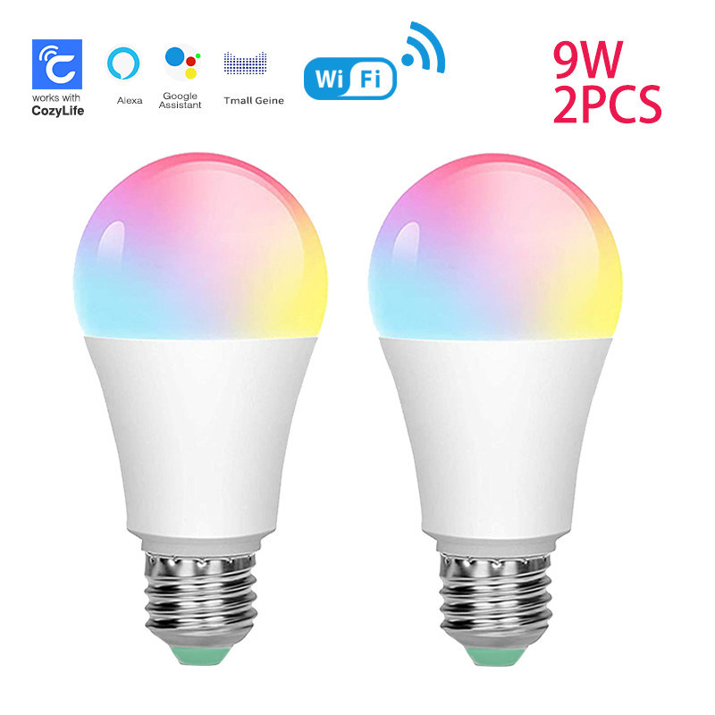 Ηλεκτρική εξοικονόμηση ενέργειας Smart Wifi LED Bulb - Λευκό χρώμα φωτός - Εύκολο λαμπτήρα