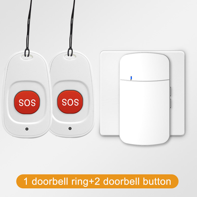 CR123A γωνία ανίχνευσης Doorbell 110° δαχτυλιδιών κλήσης μπαταριών για την ασφάλεια λαιμών σας