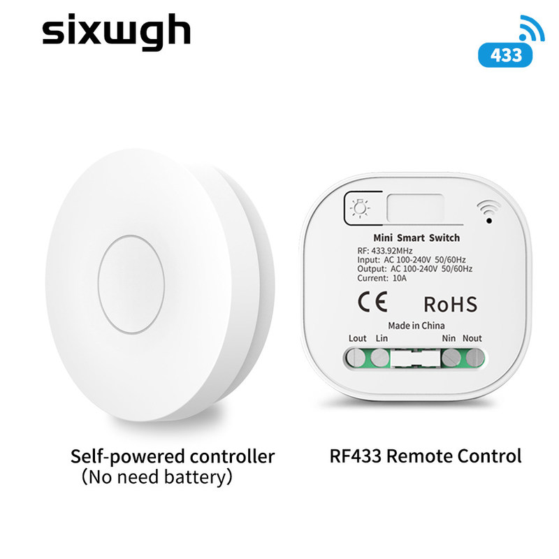 Άσπρος έξυπνος διακόπτης 86*86*40mm Zigbee ελαφρύς διακόπτης νημάτων εναλλασσόμενου ρεύματος 100-240V Homekit
