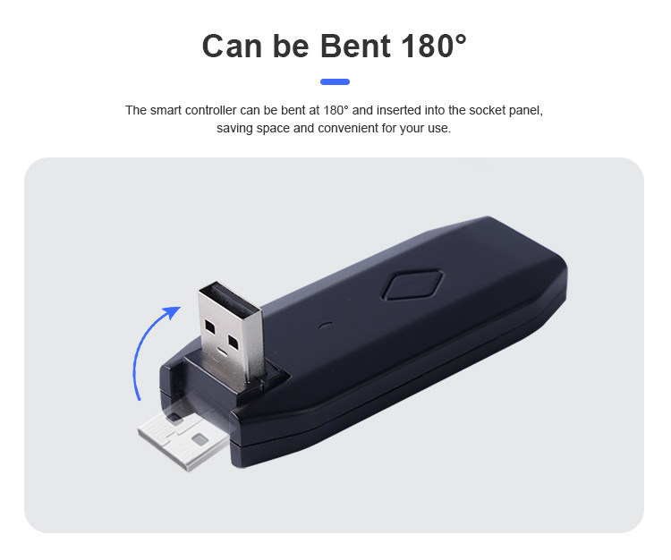 Έκδοση USB καθολική Homekit Smart Switch Διορισμένη τάση 3V-5V εύκολη φορητή και υποστήριξη τηλεχειρισμού πολλές λειτουργίες