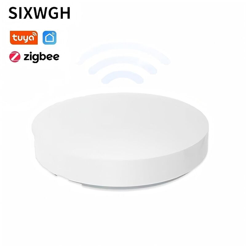 SIXWGH Tuya ZigBee Smart Button Switch Ασύρματο τηλεχειριστήριο ενός κλειδιού Πολλαπλής σκηνής Διαχειριστής συμβατό με το Android Smart Home