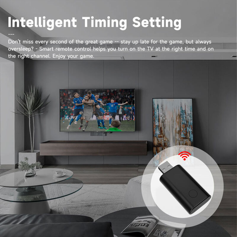 SIXWGH Universal IR WiFi Remote Control με έλεγχο εφαρμογής Alexa/Google Home Tuya OS Περιστρεφόμενος Σχεδιασμός για Ξενοδοχείο RV Smart Home Hub