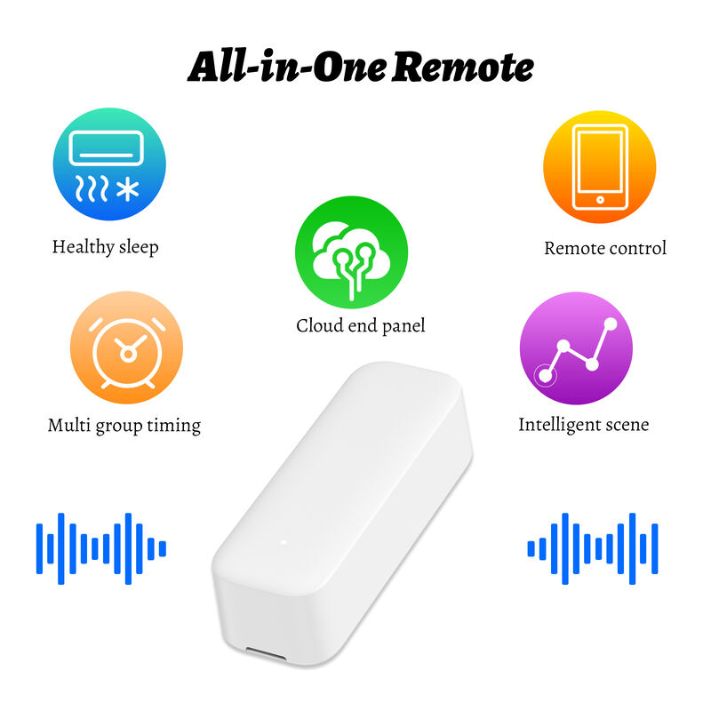 SIXWGH Factory Direct Smart IR Remote Control App Control Via Tuya Battery Powered Use Rotatable Design OEM Custom LogoΔιαθέσιμο