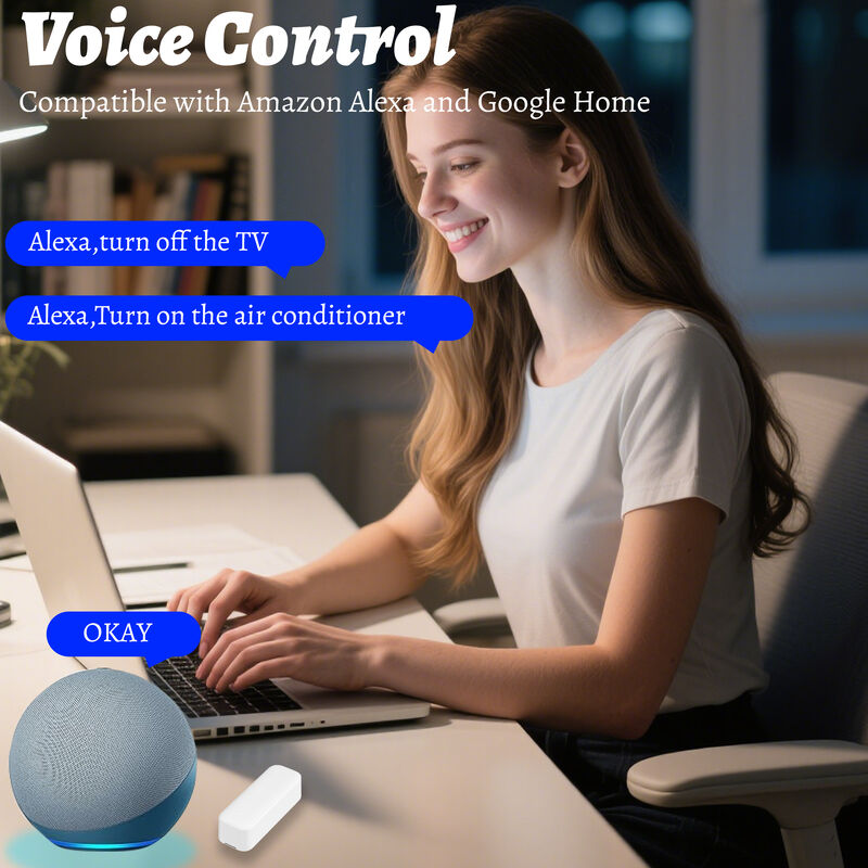 SIXWGH Factory Direct Smart IR Remote Control App Control Via Tuya Battery Powered Use Rotatable Design OEM Custom LogoΔιαθέσιμο