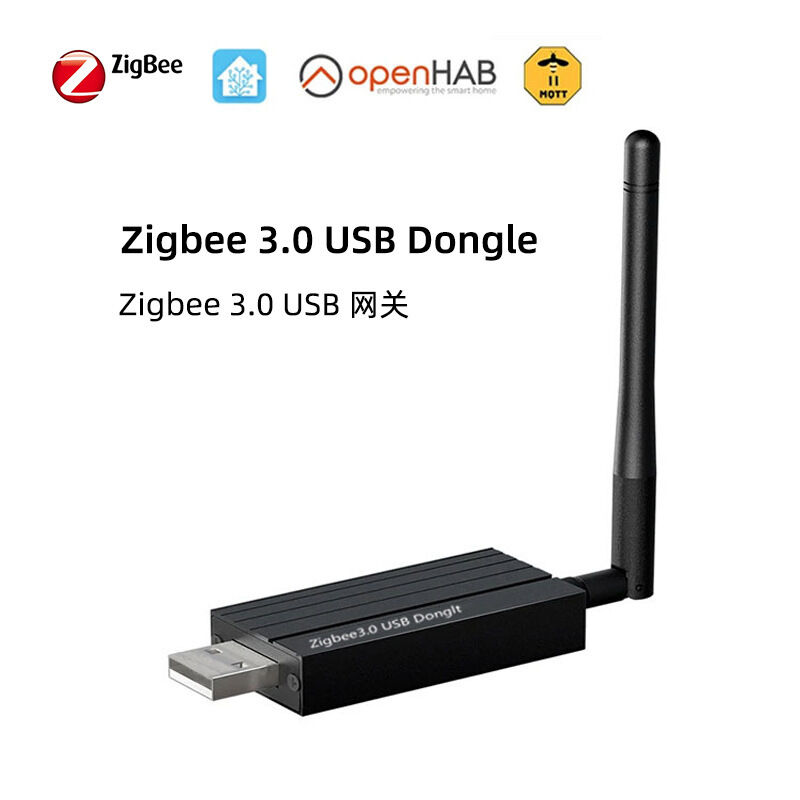 SIXWGH Zigbee 3.0 USB Dongle Plus Universal Wireless Smart Home Gateway με +20dBm κέρδος για τον βοηθό στο σπίτι Zigbee2MQTT, OpenHAB
