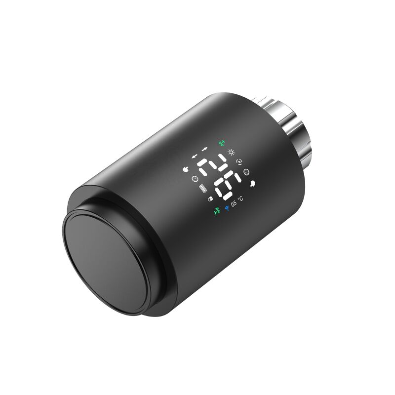 SIXWGH Zigbee 3.0 Έξυπνη Θερμοστατική Βαλβίδα Καλοριφέρ (TRV) Alexa/Google Assistant Tuya App 7-Ημερών Προγραμματιζόμενη Ασύρματη Θέρμανση