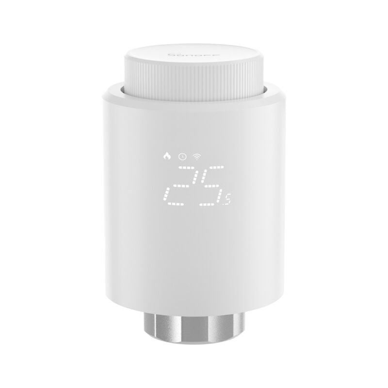 SIXWGH Tuya Zigbee έξυπνη θερμοστατική βαλβίδα θερμοκηπίου TRV APP φωνητικός έλεγχος αυτόματη γραμμή προγραμματισμού σχεδιασμός Alexa / Google Home συμβατό