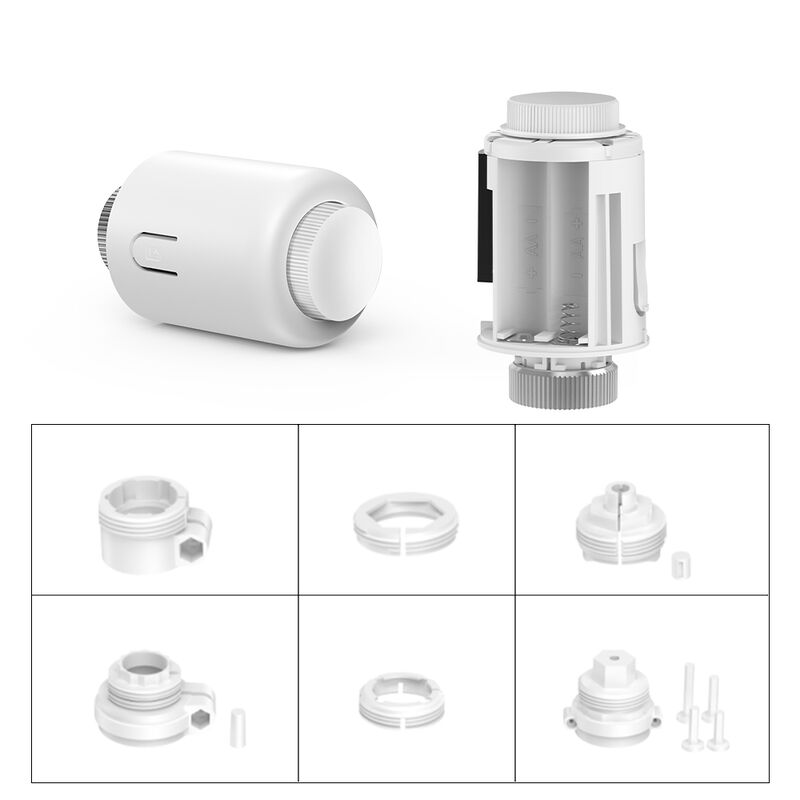 SIXWGH Tuya Zigbee έξυπνη θερμοστατική βαλβίδα θερμοκηπίου TRV APP φωνητικός έλεγχος αυτόματη γραμμή προγραμματισμού σχεδιασμός Alexa / Google Home συμβατό