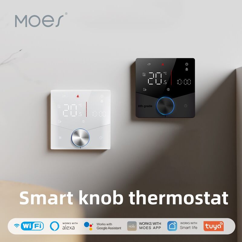 SIXWGH Tuya Smart WiFi Θερμοστάτη Ηλεκτρική θέρμανση APP Ελέγχου φωνητικού βοηθού Συμφωνητικός τρόπος εξοικονόμησης ενέργειας Παιδικό κλειδί υψηλό