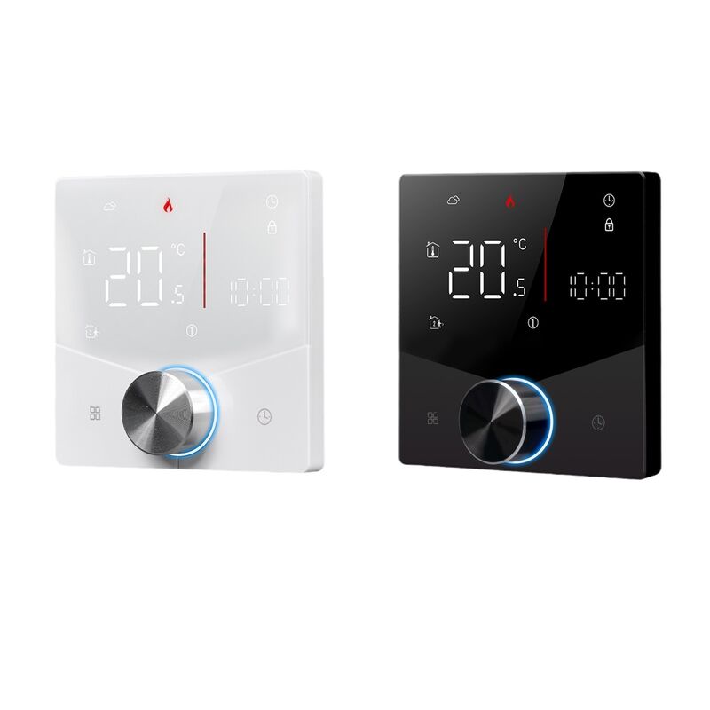 SIXWGH Tuya Smart WiFi Θερμοστάτη Ηλεκτρική θέρμανση APP Ελέγχου φωνητικού βοηθού Συμφωνητικός τρόπος εξοικονόμησης ενέργειας Παιδικό κλειδί υψηλό