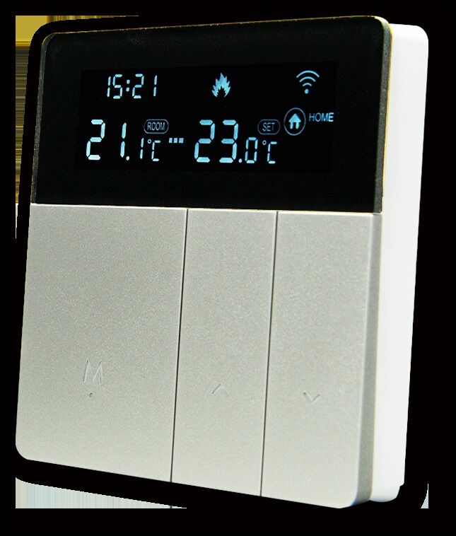 SIXWGH Smart WiFi Θερμοστάτη Tuya Εφαρμογή φωνητικού ελέγχου 16A φορτίο LCD Προγραμματισμός θερμοκρασίας για ξενοδοχεία ηλεκτρικού δαπέδου