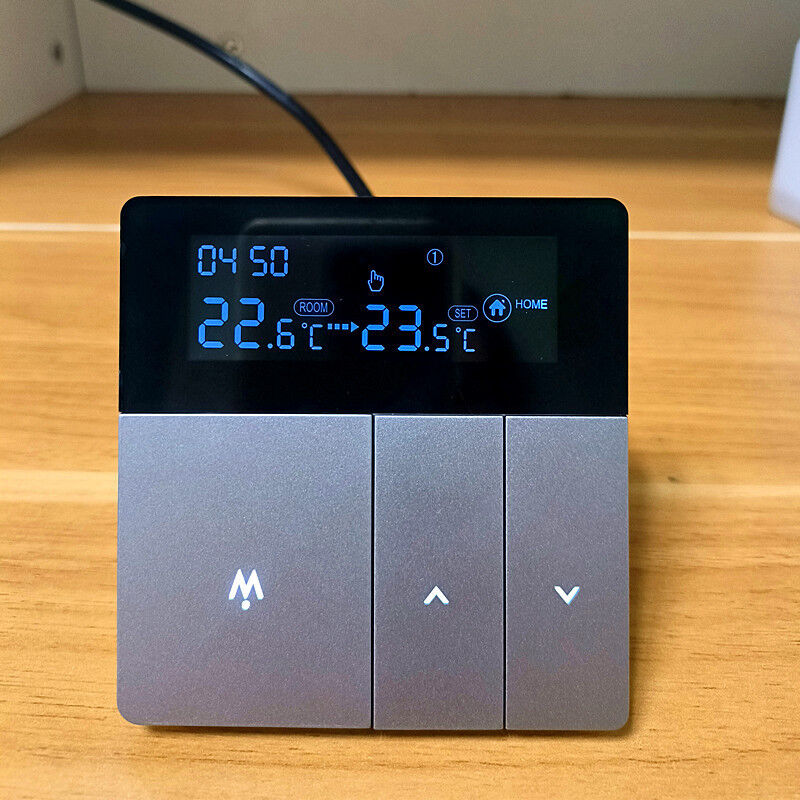 SIXWGH Smart WiFi Θερμοστάτη Tuya Εφαρμογή φωνητικού ελέγχου 16A φορτίο LCD Προγραμματισμός θερμοκρασίας για ξενοδοχεία ηλεκτρικού δαπέδου