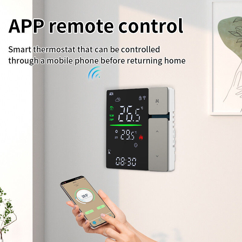 Ελέγχος θερμοστάτη SIXWGH Smart WiFi για θέρμανση νερού LED οθόνη αφής ηλεκτρική θερμοκρασία