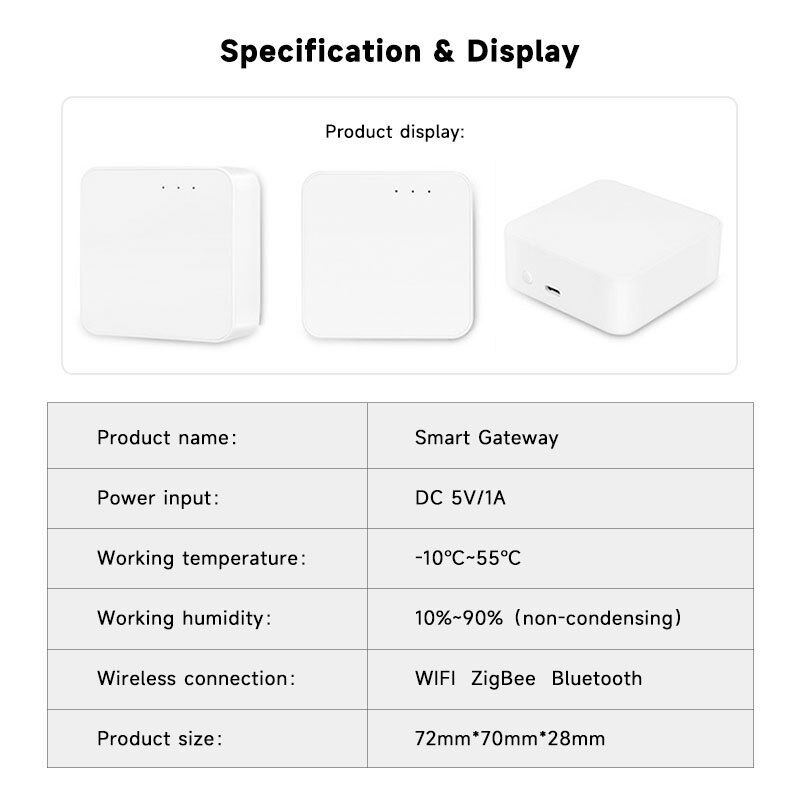SXIWGH Wholesale Multi-Mode Gateway ZigBee 3.0 για Blue Tooth WiFi Hub Smart Home Control Center Συμβατό με Tuya Google Home