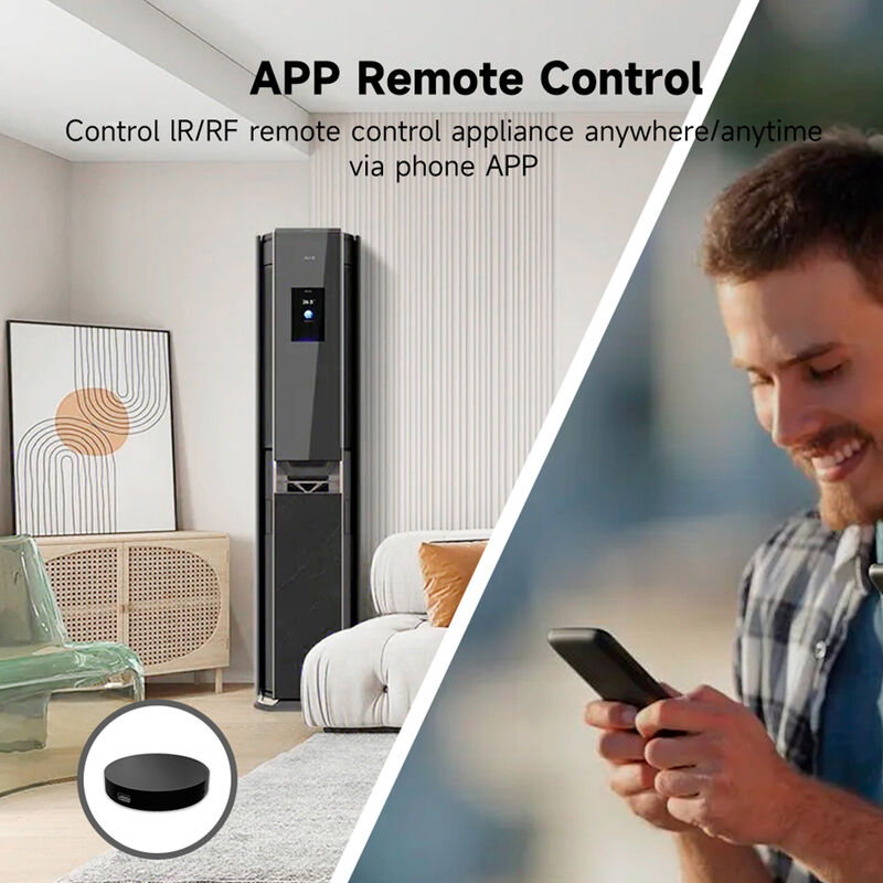 Smart WiFi IR RF Universal Remote | Tuya 2-in-1 IR & RF Controller, 315/433MHz Smart Home Hub