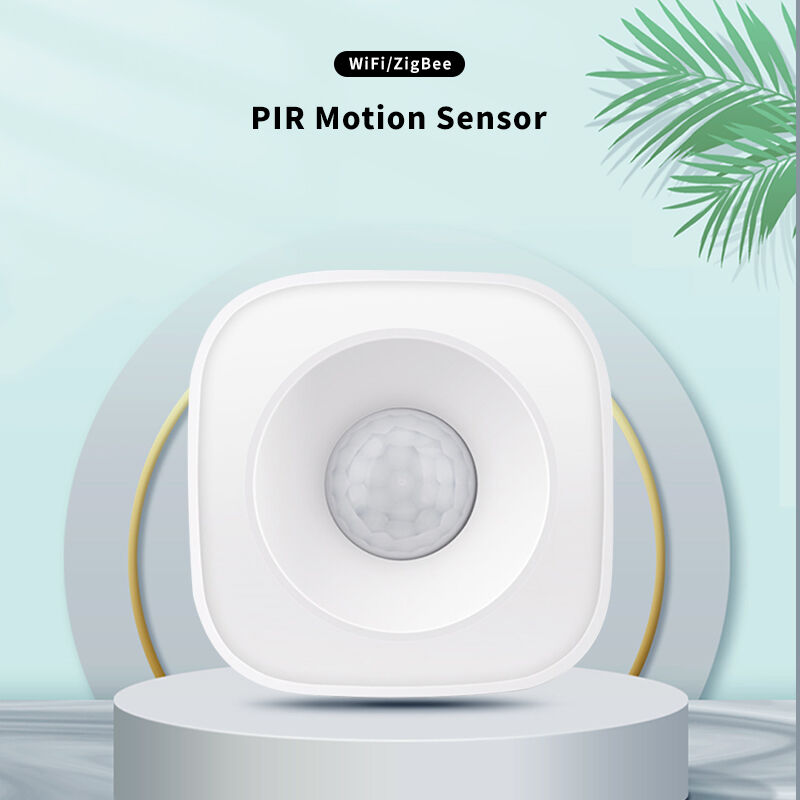 Tuya WiFi/ZigBee PIR Motion Sensor – Smart Human Body Detector, APP Remote Monitor, Real-Time Alarm, 120° Angle, 5m Range, 360° Base, Alexa & Google Home