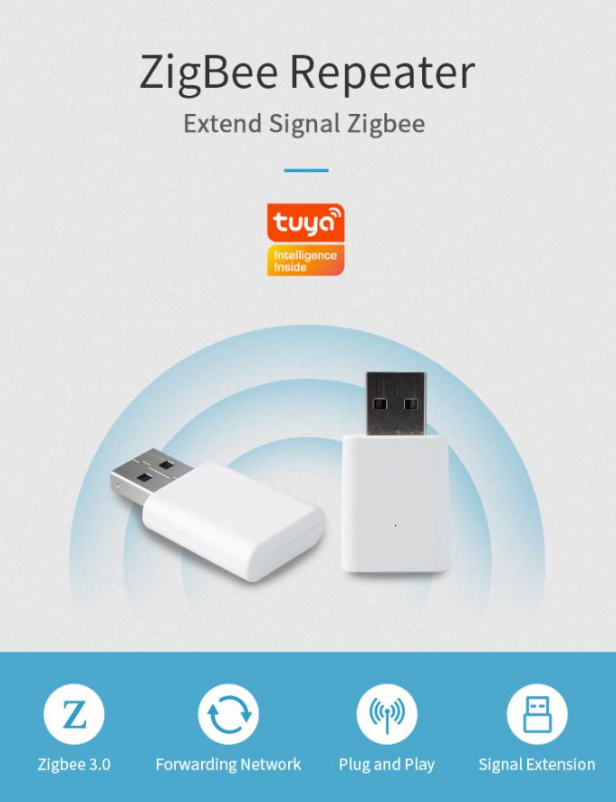 Ευφυής σταθεροποιητής πυλών Zigbee ενισχυτών σημάτων επαναληπτών πυλών ZigBee γκράφιτι 0